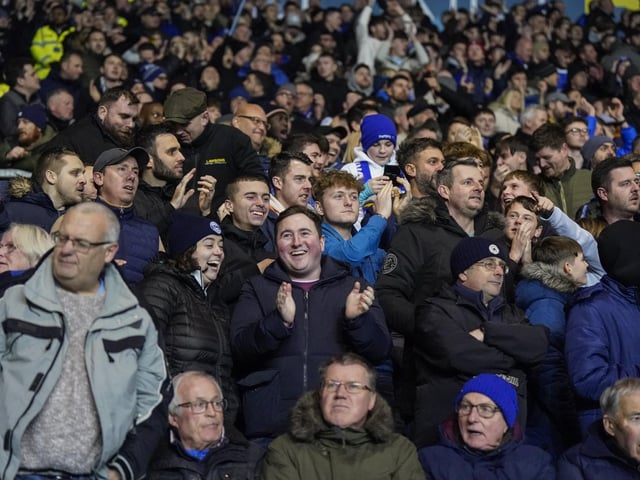 Pompey 1,485 travelling fans were in full voice in their third away game on the spin at Oxford last night.