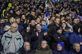 Pompey 1,485 travelling fans were in full voice in their third away game on the spin at Oxford last night.