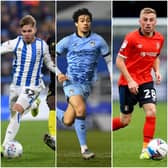 Danny Cowley's former loans, from left, Emile Smith Rowe, Tyler Walker and Joe Morrell.