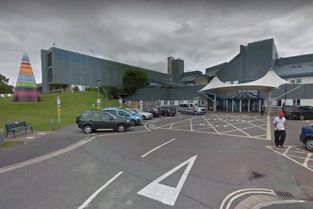 The British Army has been deployed to St Mary's Hospital in Newport to provide 200 news beds for Covid-19 patients. Photo: Google