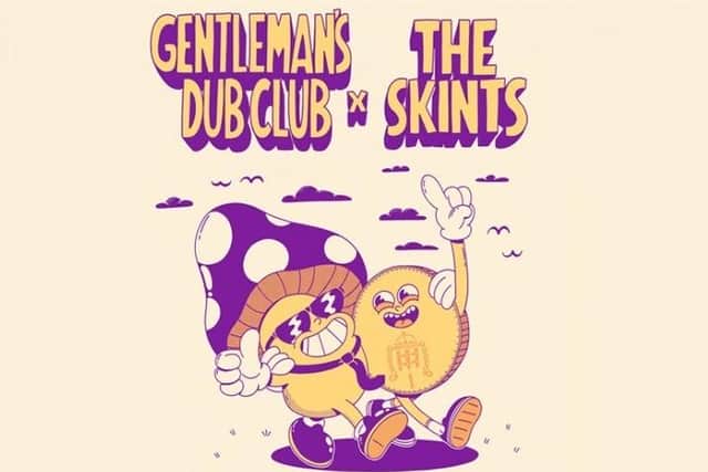 Gentleman's Dub Club & The Skints 2023 tour logo