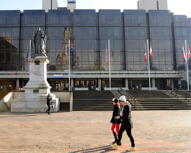 Portsmouth City Council Civic Offices in Guildhall Square
Picture: Allan Hutchings (150076-182)