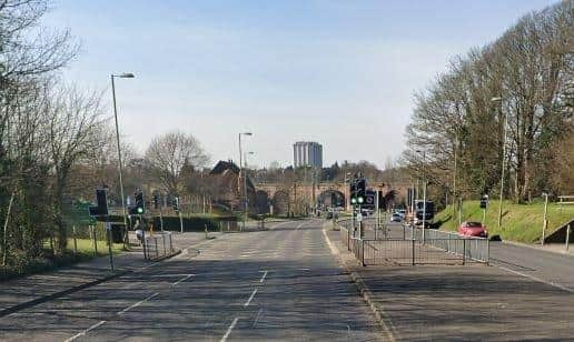The A27 Cams Hill. Picture: Google
