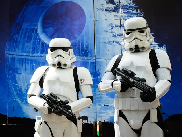Two Stormtroopers. Picture: Keith Woodland (110521-23)