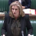 Leader of the House of Commons Penny Mordaunt speaking in parliament.