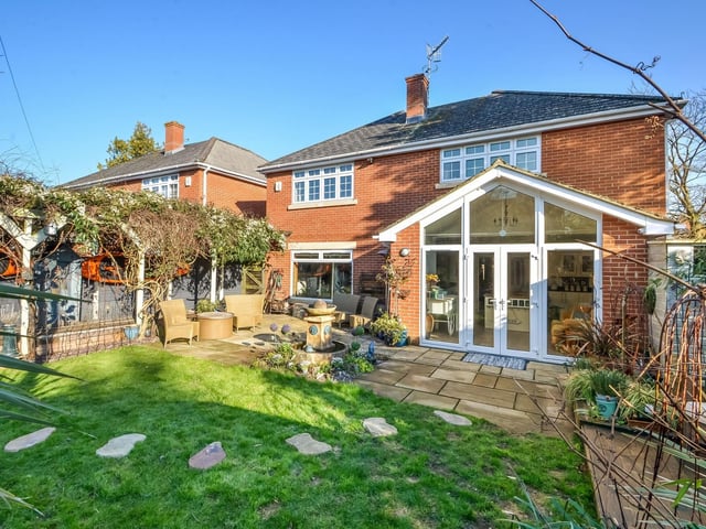Wisteria House, a four bedroom detached home, is on sale for £775,000. It is listed by Fine and Country.