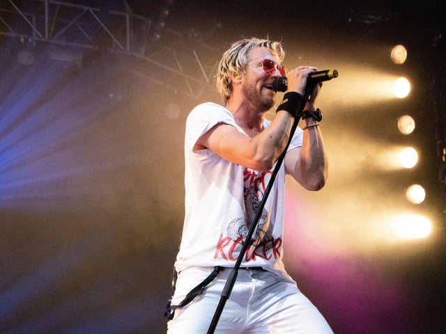 Rick Parfitt Jnr Band opens the Big Top at The Isle Of Wight Festival 2022