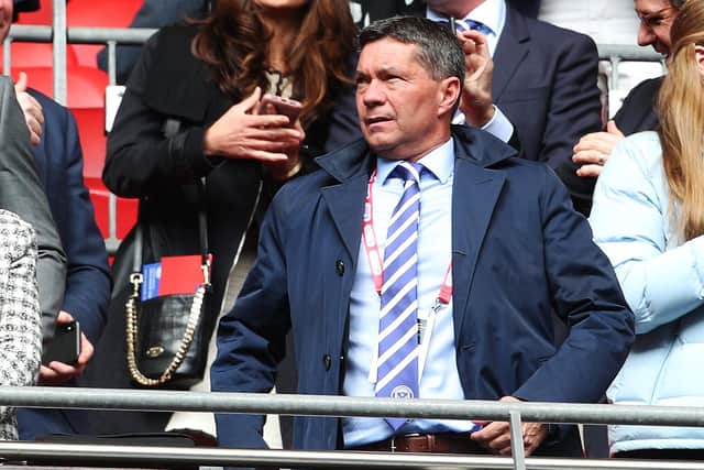 Pompey chief executive Mark Catlin