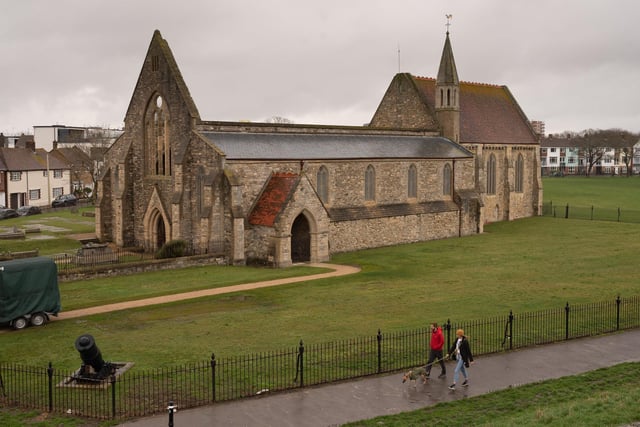 Southea’s roofless Royal Garrison Church recently reopened to the public. Step inside and explore the extensive refurbishment which includes restored pews, organ pipes and regimental banners. In it’s rich history, the church has a 13th century hospital, a Tudor armoury, and the site of a royal wedding between Charles II and Catherine of Braganza in 1662.Picture: Keith Woodland