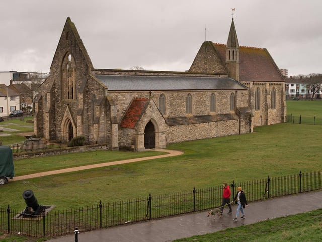 Southea’s roofless Royal Garrison Church recently reopened to the public. Step inside and explore the extensive refurbishment which includes restored pews, organ pipes and regimental banners. In it’s rich history, the church has a 13th century hospital, a Tudor armoury, and the site of a royal wedding between Charles II and Catherine of Braganza in 1662.Picture: Keith Woodland