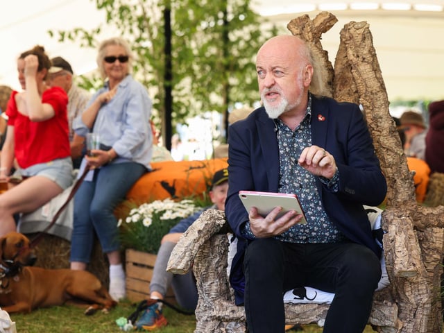 Bill Bailey at Goodwoof 2024. Picture: Matt Alexander/PA Media Assignments