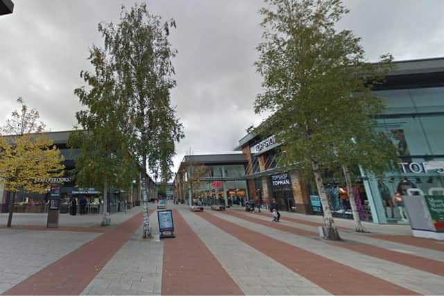 The incident happened at Whiteley Shopping Centre. Picture: Google Street View.