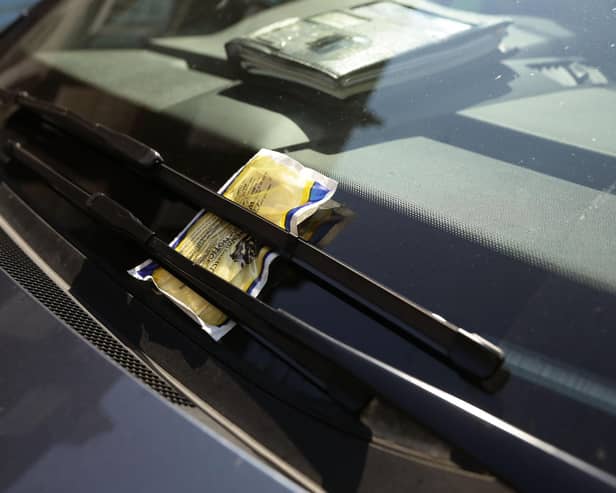 A parking penalty charge notices (PNCs): Yui Mok/PA Wire