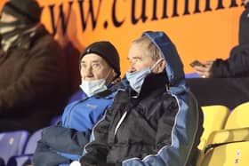 Hawks fans returned for the Chelmsford clash on Saturday. Picture: Kieron Louloudis