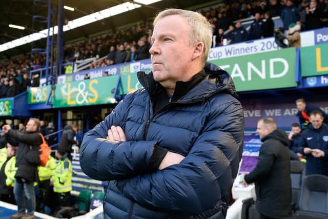 Pompey boss Kenny Jackett. Picture: Graham Hunt