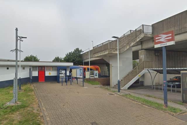 Hilsea Railway Station. Picture: Google Street View.
