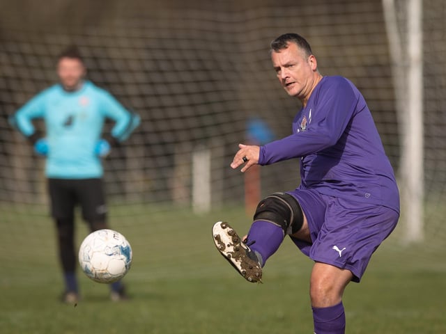 Action from AFC Tamworth's 7-2 victory over Gosham Rangers in Division Two of the City of Portsmouth Sunday League. Picture: Keith Woodland (120321-120)