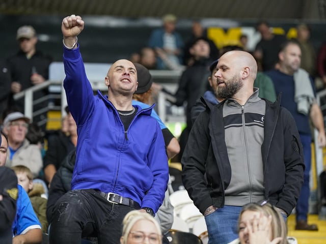 2,106 supporters made the trip to the Tigers' MKM Stadium for Saturday's 1-1 draw