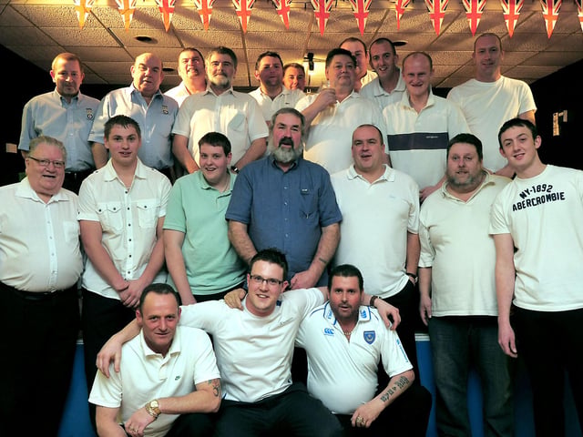 The Gosport Club League team that took on their Pub League rivals in 2009.