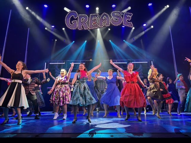 Grease, a Paul Woolf production for The Kings Theatre, is at The Kings from April 9-14, 2024