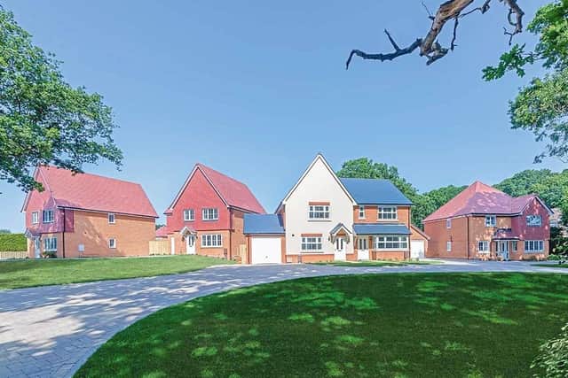 A CGI street scene from Vistry Southern’s Catherington Park