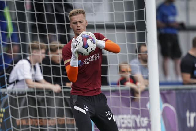 Pompey keeper Alex Bass is attracting interest