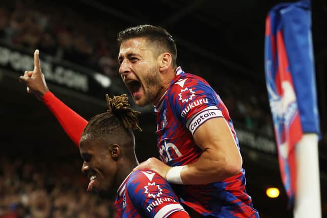 Joel Ward is celebrating his 10th successive season in the Premier League. (Photo by Eddie Keogh/Getty Images)