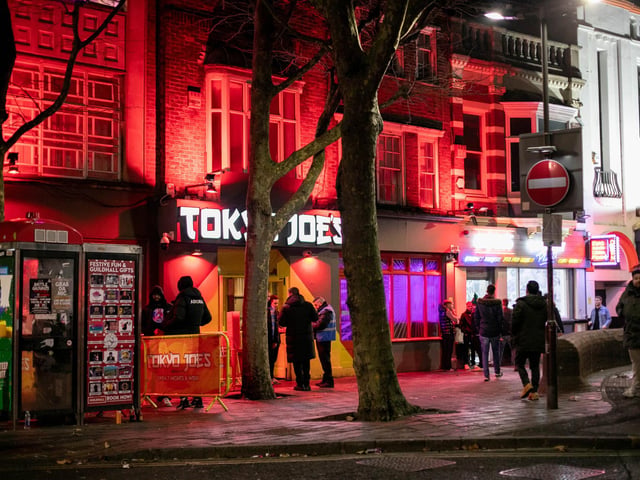 Tokyo Joe's in Guildhall Walk has a 3.7 rating on Google from 448 reviews.