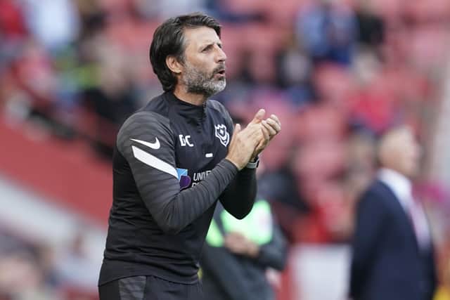 Pompey boss Danny Cowley