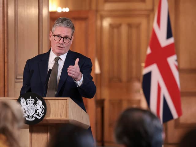 Prime Minister Sir Keir Starmer refused to commit to an extra bank holiday if England win Euro 2024 and beat Spain. PIC: Claudia Greco/PA Wire