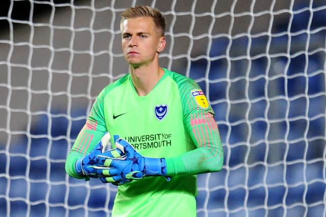 Alex Bass will return to Pompey this summer.   Picture: Alex Burstow/Getty Images