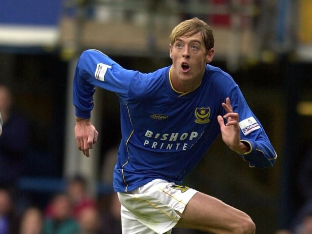 Crouch enjoyed two productive spells at Fratton Park, but it all began with a goal eight minutes into his Pompey debut during a 2-2 draw at Wolves