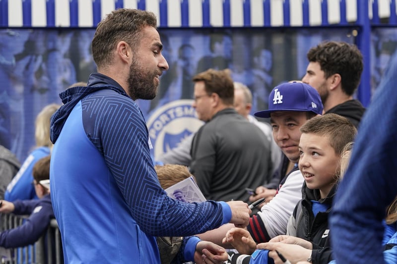 Club captain Clark Robertson is among the eight players released by Pompey. Picture: Jason Brown/ProSportsImages