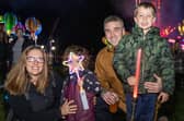 HMS Sultan held its annual bonfire and fireworks night on Thursday evening, as thousands of locals enjoyed all the fun of the fair.  Pictured - Midwinter Family from Gosport  Photos by Alex Shute