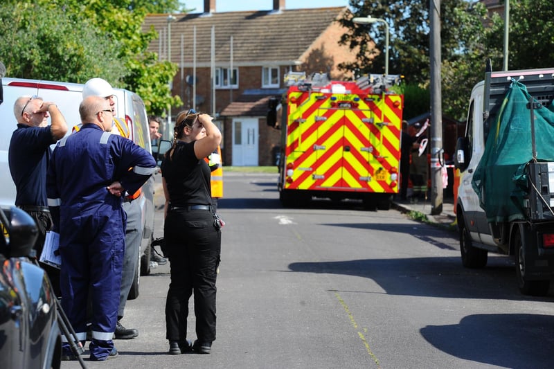 Firefighters tackled a blaze that affected eight houses. Families went back to their houses this morning to see what they could salvage.