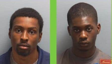 Emmanuel Ohenebeng (left) and Dylan Clark. Pic: Hants police