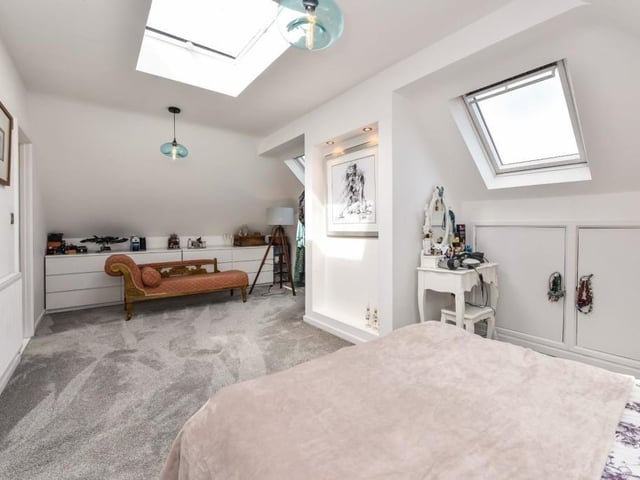 This five bedroom house in Lennox Road South, Southsea, is on the market for £950,000. It is listed on Rightmove by Bernards.