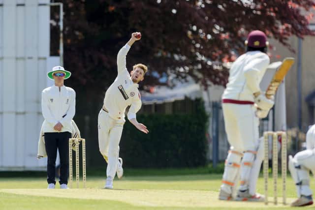 Ben Saunders took four wickets as Portsmouth & Southsea maintained their 100 per cent record in the Southern Premier League.
Picture: Allan Hutchings