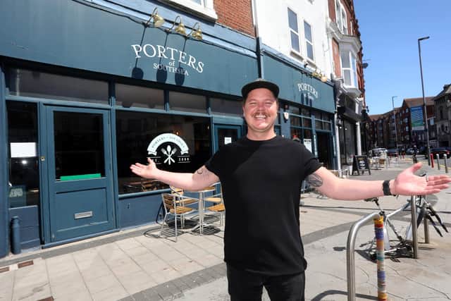 Assistant manager of Porters Jack Rose, 31.
Picture: Sam Stephenson