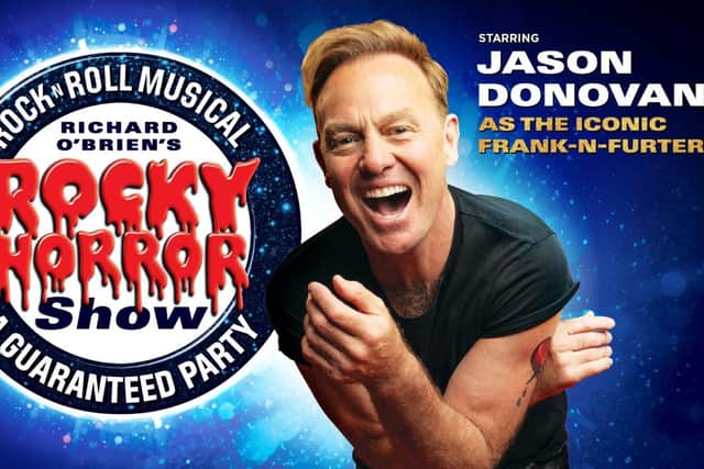 Jason Donovan in Rocky Horror Show