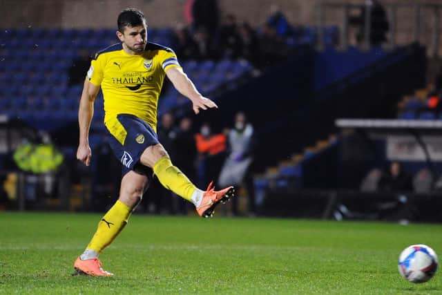 John Mousinho spent five-and-a-half years as an Oxford United player - now he returns as Pompey head coach. Picture: Alex Burstow/Getty Images