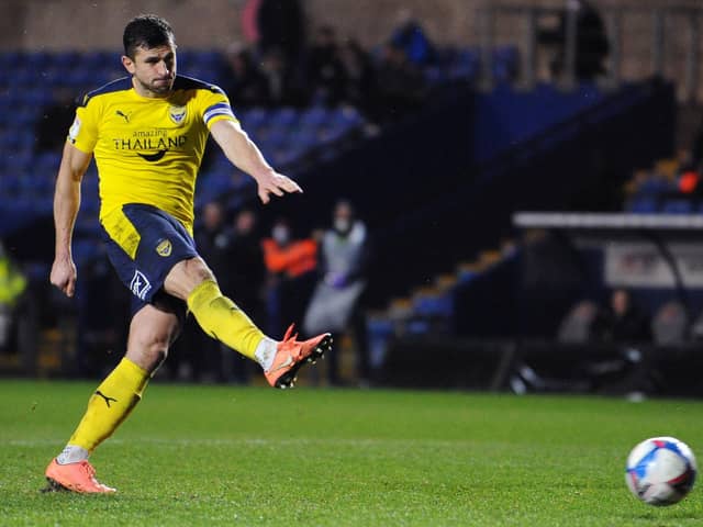 John Mousinho spent five-and-a-half years as an Oxford United player - now he returns as Pompey head coach. Picture: Alex Burstow/Getty Images