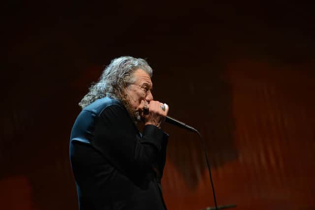 Robert Plant with Saving Grace, featuring Suzi Dian, at Portsmouth Guildhall on December 8, 2025. Picture: Paul Windsor