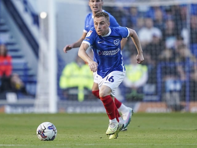 Morrell is, as expected, demonstrating incredible energy, drive and purpose to his Pompey displays this season. With just one booking to his name so far this season, that's also a real boost for the Blues.