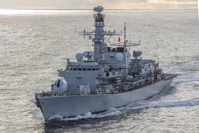 HMS Sutherland Picture: Royal Navy