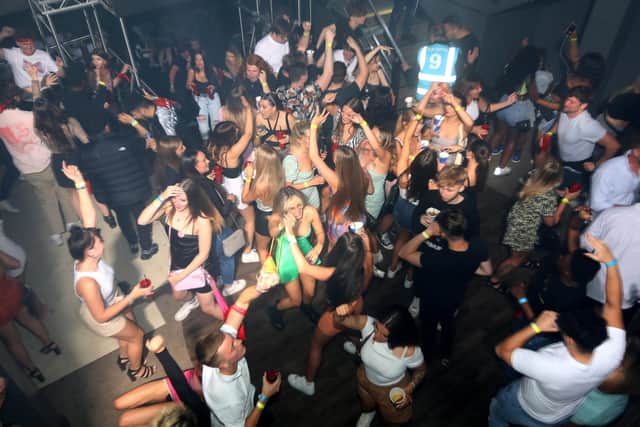 A sight not seen for more than 400 days as The Astoria saw punters return without Covid-19 restrictions