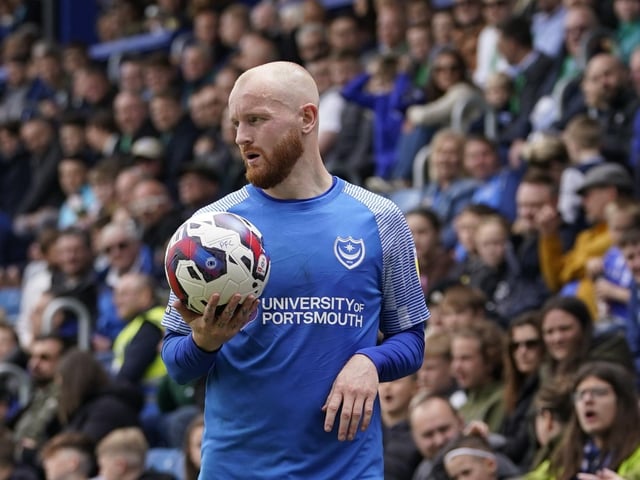 As ever, Connor Ogilvie has been Pompey's Mr Reliable and curiously finished as joint-second top scorer in the league with five. Occupied three different positions, including a five-game stint at right-back, and fought off Denver Hume at left-back to the point where the Blues are now ready to offload the ex-Sunderland man. There was a mid-season lull, but ended the season strongly, with John Mousinho encouraging him to attack more, culminating four missed chances against Wycombe. Picture: Jason Brown/ProSportsImages