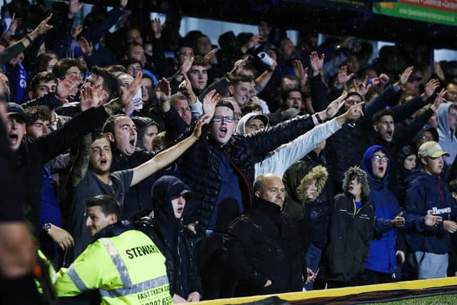A crowd of 18,707 witnessed the last south-coast derby at Fratton Park, when Southampton came to PO4 in the 2019-20 Carabao Cup