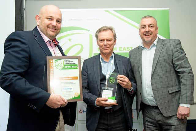 Aura Heating receive their Energy Efficiency award