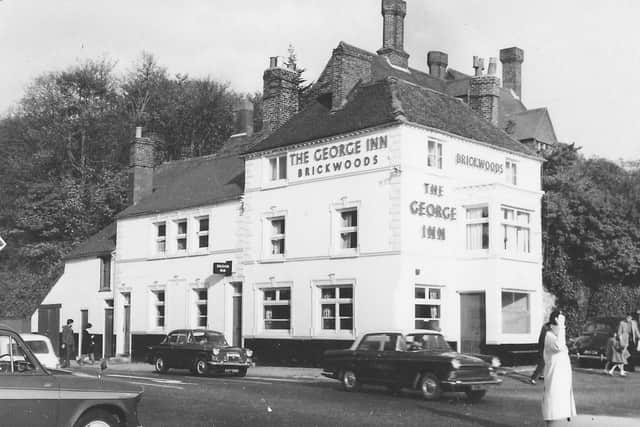 The junction of London Road and Portsdown Hill Road in the early 1960s. Picture: Barry Cox collection